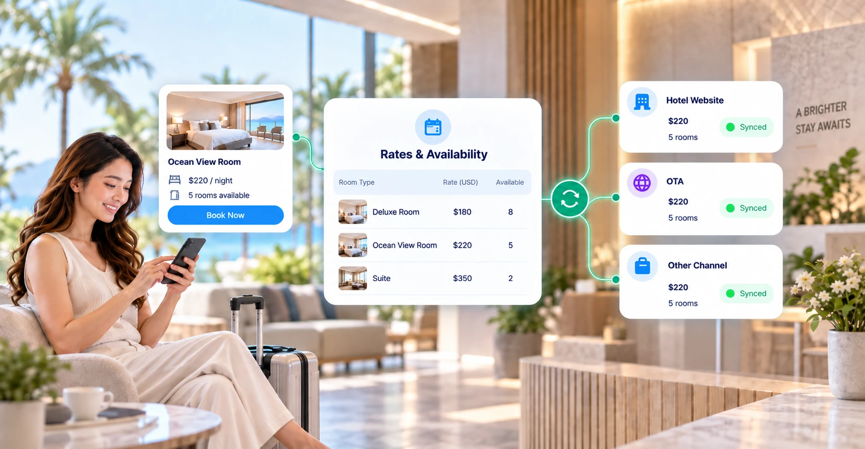 Keep rates and availability synchronized